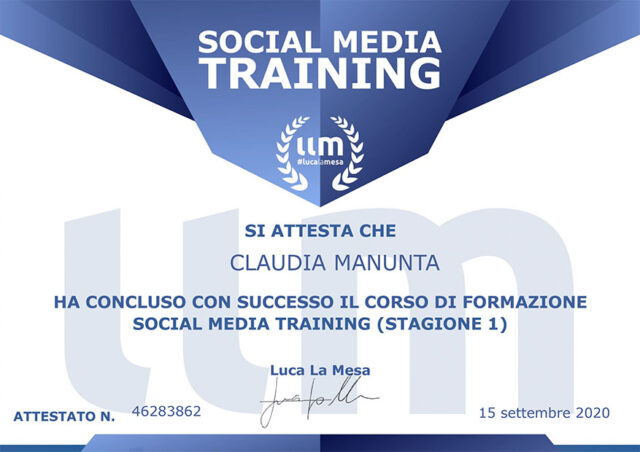 Social-Media-Training_1° Luca La Mesa Academy