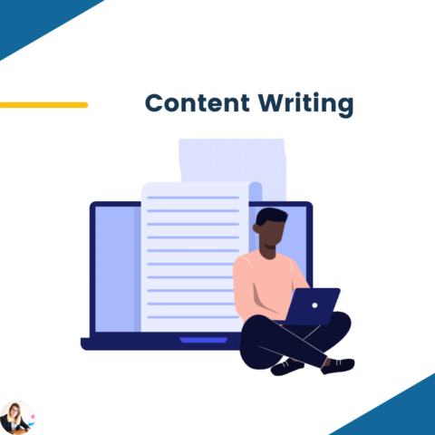 content marketing e content writing sono la stessa cosa? ragazzo al pc che scrive contenuti online per una strategia 